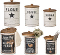 Farmhouse Canister Set - Double - Sided