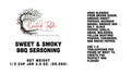 SWEET & SMOKEY BBQ SEASONING