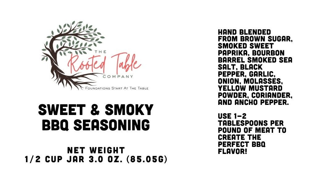 SWEET & SMOKEY BBQ SEASONING