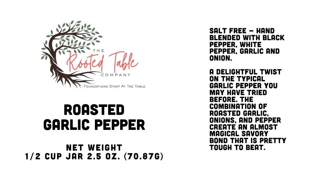ROASTED GARLIC PEPPER