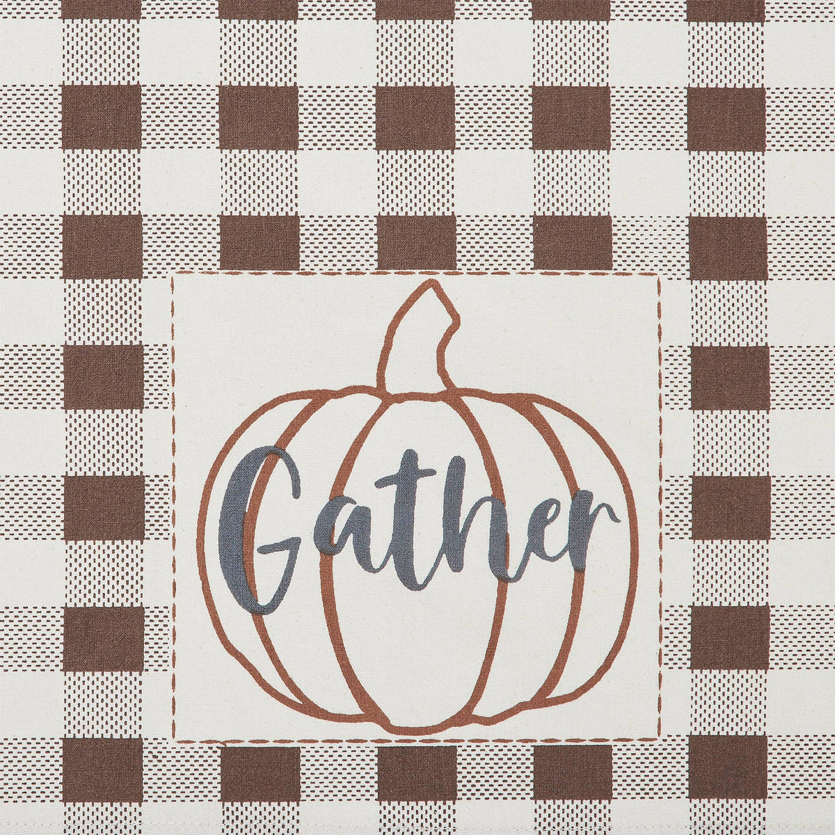 Fall Harvest Kitchen Tea Towels Set 19x28 Rustic Decor