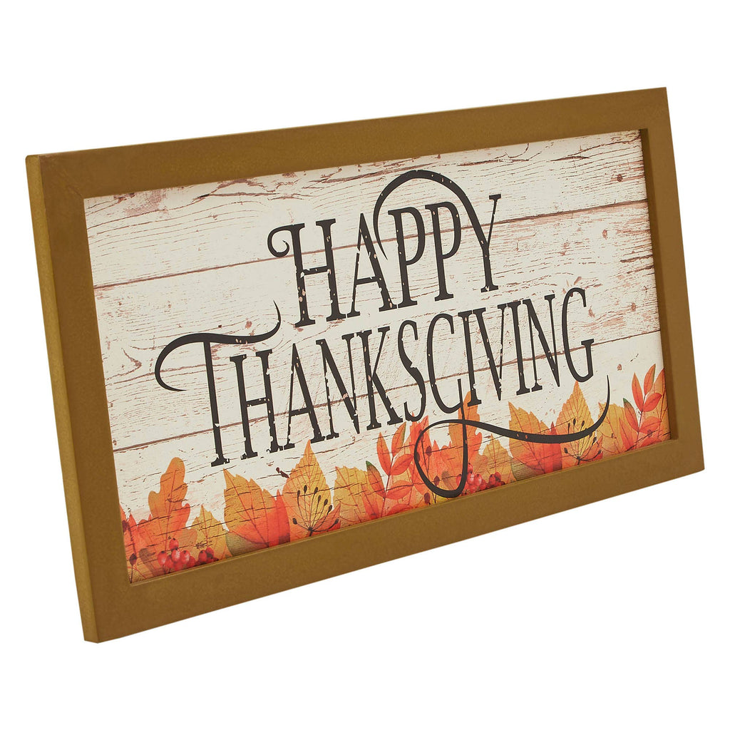 Happy Thanksgiving Wall & Table Sign 8x16