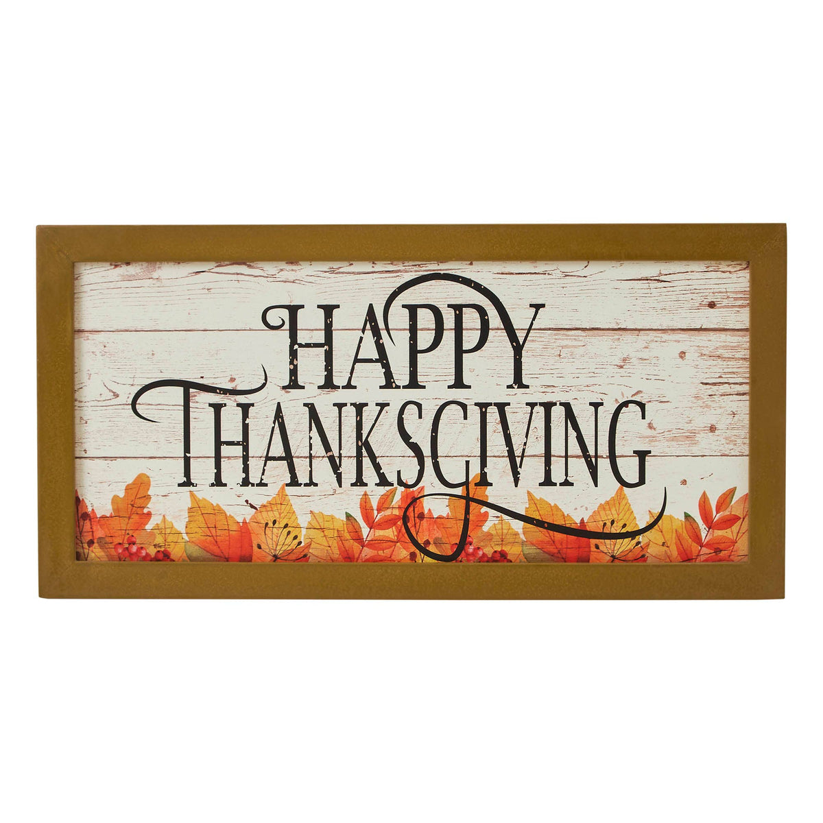 Happy Thanksgiving Wall & Table Sign 8x16