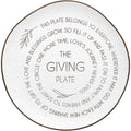 The Giving Plate - 10.5" Ceramic Plate