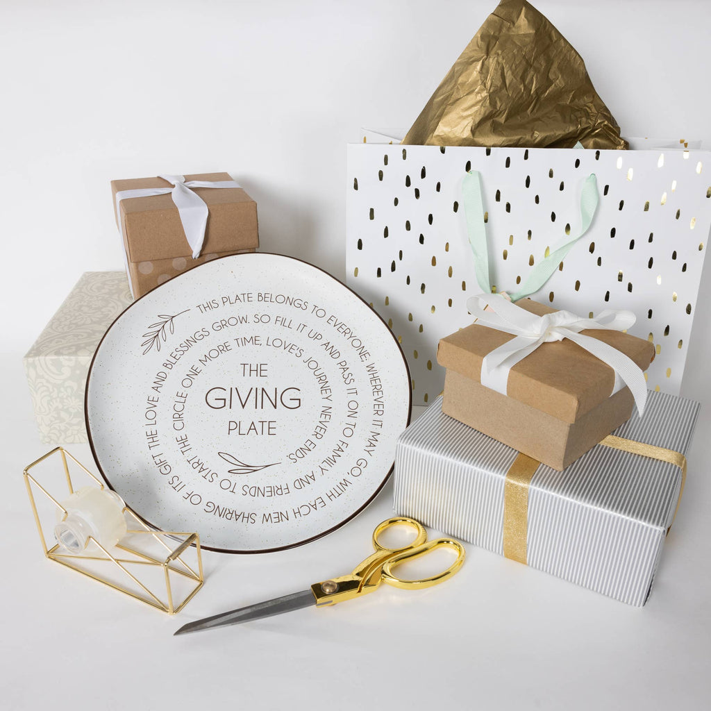 The Giving Plate - 10.5" Ceramic Plate